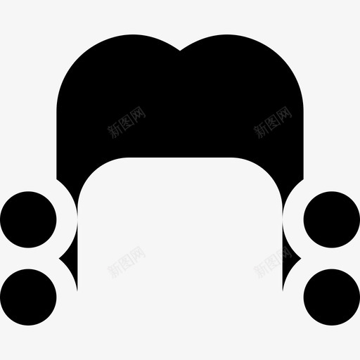 假发欧洲7填充svg_新图网 https://ixintu.com 假发 欧洲 填充