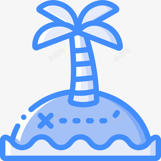 宝藏海盗生活8蓝色svg_新图网 https://ixintu.com 宝藏 海盗 生活 蓝色