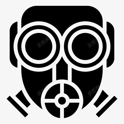 防毒面具病毒传播66填充svg_新图网 https://ixintu.com 防毒面具 病毒 传播 填充
