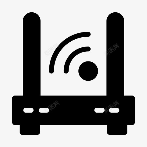 调制解调器天线连接路由器svg_新图网 https://ixintu.com 调制解调器 天线 连接 路由器 wifi 媒体 广告 标志 标志符 符号
