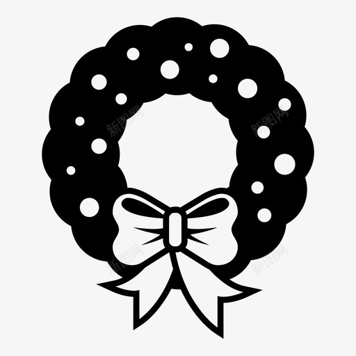 花环圣诞节皇冠svg_新图网 https://ixintu.com 花环 圣诞节 皇冠 十二月