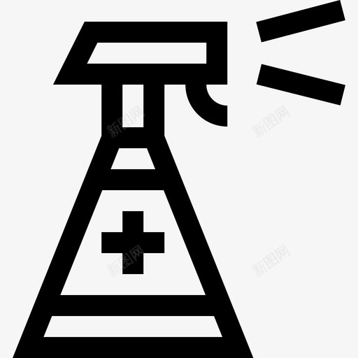 喷雾洗手24线性svg_新图网 https://ixintu.com 喷雾 洗手 线性