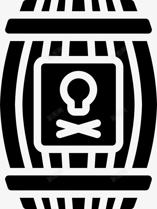 木桶海盗生活7号装满svg_新图网 https://ixintu.com 木桶 海盗 生活 7号 装满