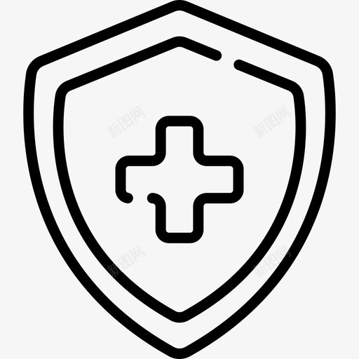 医疗保险药房94线性svg_新图网 https://ixintu.com 医疗保险 药房 线性