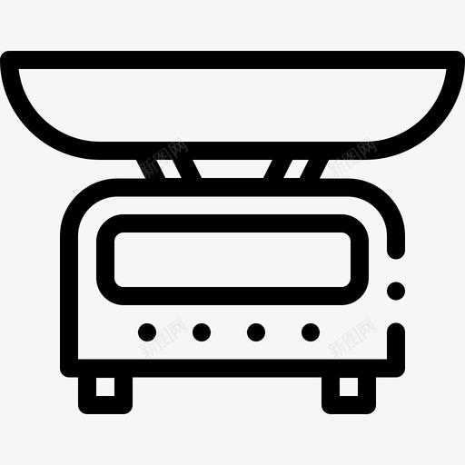 鳞片面包房160线性svg_新图网 https://ixintu.com 鳞片 面包房 线性