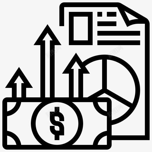 报表会计42线性svg_新图网 https://ixintu.com 报表 会计 线性