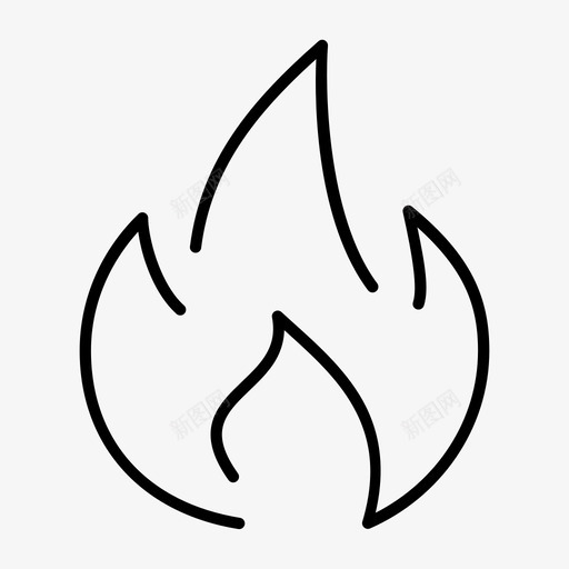 热的爆炸的火的svg_新图网 https://ixintu.com 热的 爆炸 火的 火焰 光的 流行 行的