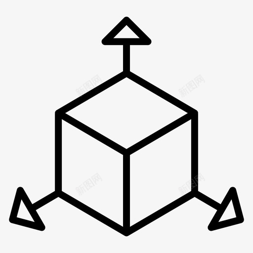尺寸物流132线性svg_新图网 https://ixintu.com 尺寸 物流 线性