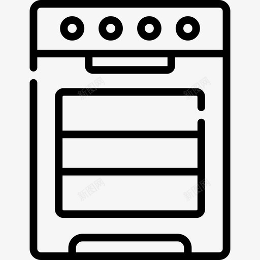 烤箱电子94线性svg_新图网 https://ixintu.com 烤箱 电子 线性