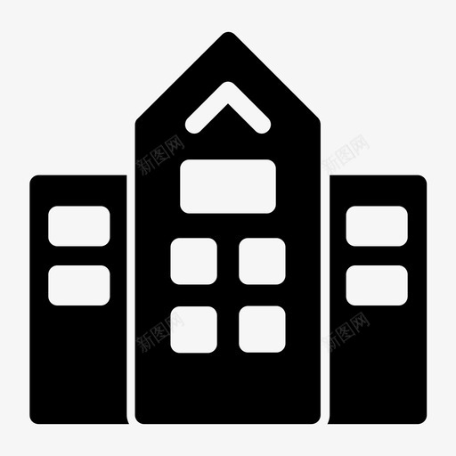 学校建筑学生svg_新图网 https://ixintu.com 学校 建筑 学生 大学 铭文