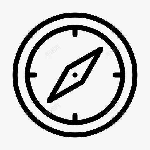 南方向指南针导航svg_新图网 https://ixintu.com 南方 方向 指南针 导航 构造 线图 图示 符下