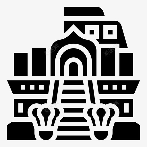 WatChediLuang地标48铭文svg_新图网 https://ixintu.com Wat Chedi Luang 地标 铭文