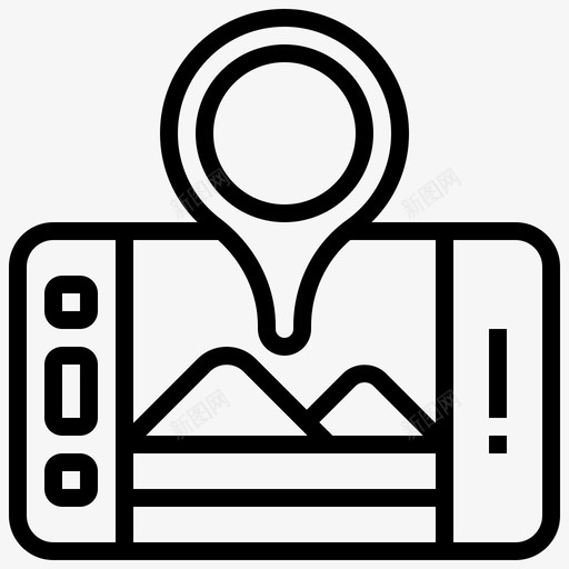 路线图数字化转型线性svg_新图网 https://ixintu.com 路线图 数字化 转型 线性