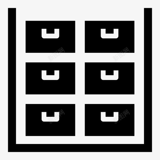 库存集装箱仓库svg_新图网 https://ixintu.com 库存 集装箱 仓库 货物 货架 仓储 金融 经济