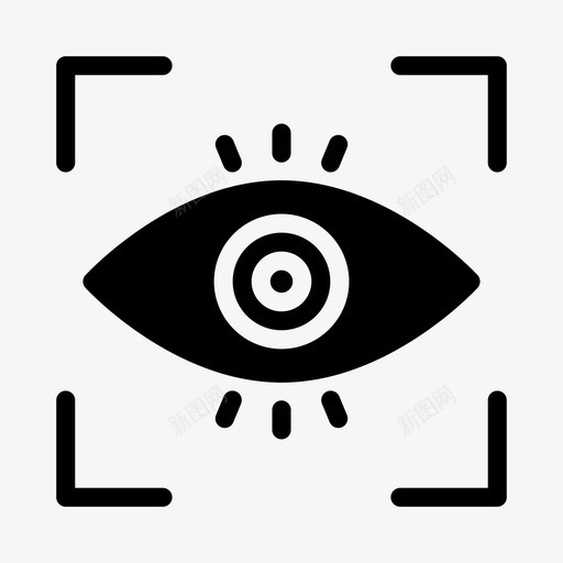 焦点眼目标外观svg_新图网 https://ixintu.com 焦点 点眼 目标 外观 视图 科学技术 字形