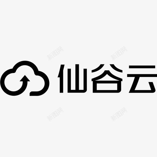 仙谷云logo2svg_新图网 https://ixintu.com 仙谷 logo2