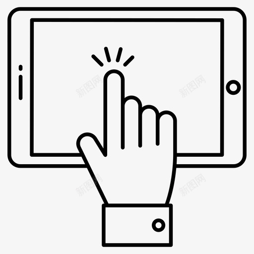 触摸设备数字交互手指点击svg_新图网 https://ixintu.com 触摸 设备 手指 数字 交互 点击 指针 技术 搜索引擎 优化 网络