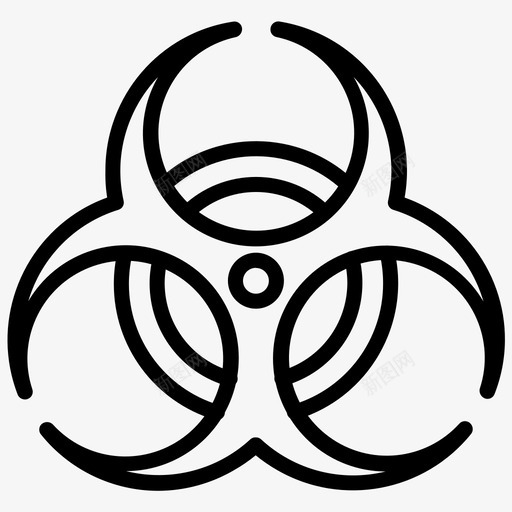 生物危害化学危险svg_新图网 https://ixintu.com 危险 生物 危害 化学 有毒 医疗