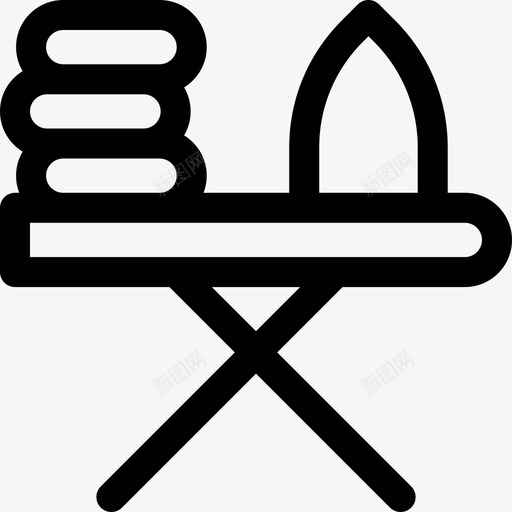 熨烫在家休闲活动3次线性svg_新图网 https://ixintu.com 熨烫 在家 休闲活动 3次 线性