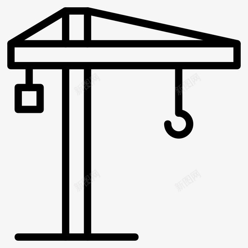 起重机重型机械负载svg_新图网 https://ixintu.com 起重机 重型 机械 负载 转移