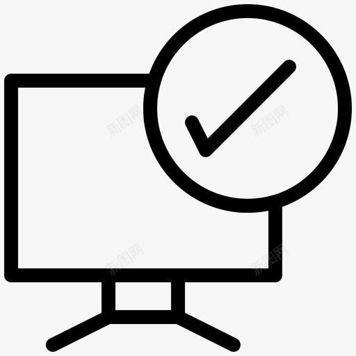 批准计算机事实svg_新图网 https://ixintu.com 计算机 批准 事实 勾选 设备 电子 常规 集合