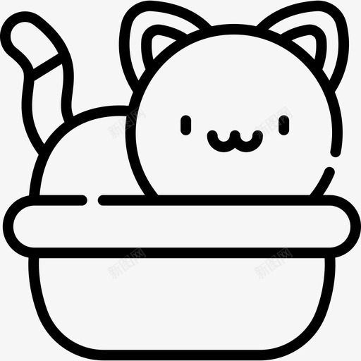 沙箱动物福利1线性svg_新图网 https://ixintu.com 沙箱 动物 福利 线性