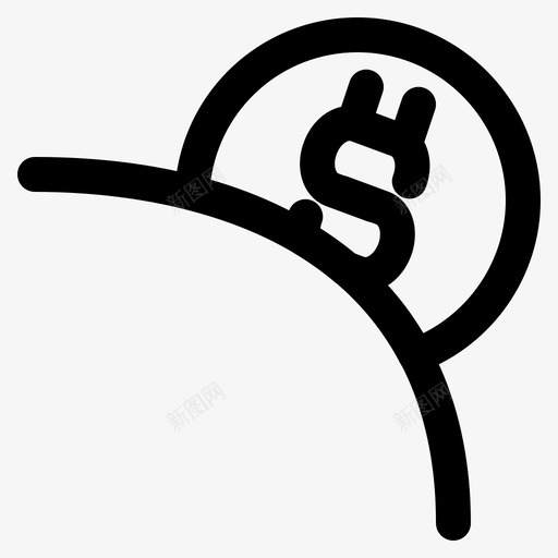省钱硬币美元svg_新图网 https://ixintu.com 省钱 硬币 美元
