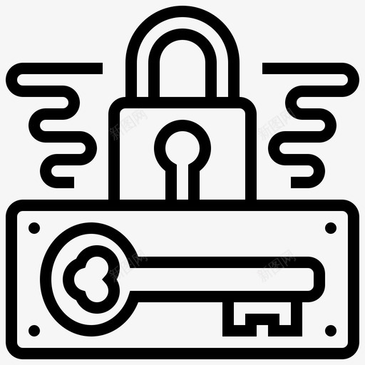 密码机密信息13线性svg_新图网 https://ixintu.com 密码 机密 信息 线性
