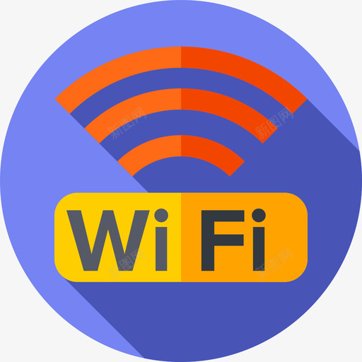 Wifi通信和媒体34扁平svg_新图网 https://ixintu.com Wifi 通信 信和 媒体 扁平