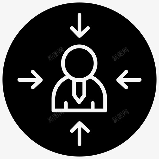 商人员工焦点svg_新图网 https://ixintu.com 商人 员工 焦点 营销 startegy business Minsfront