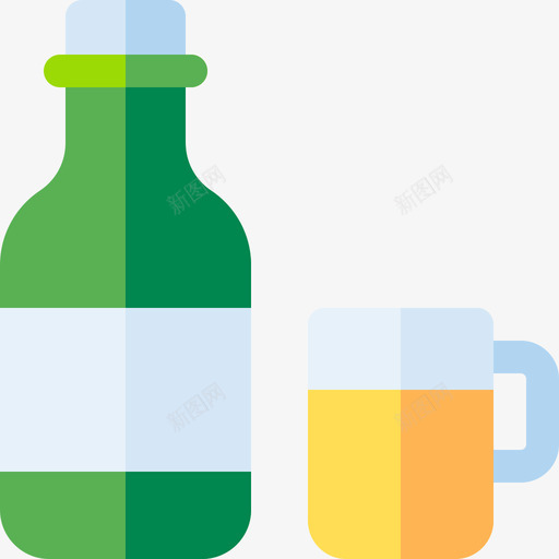 啤酒啤酒69淡啤酒svg_新图网 https://ixintu.com 啤酒 淡啤酒
