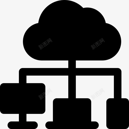 云计算通信和媒体31已填充svg_新图网 https://ixintu.com 云计算 通信 信和 媒体 填充
