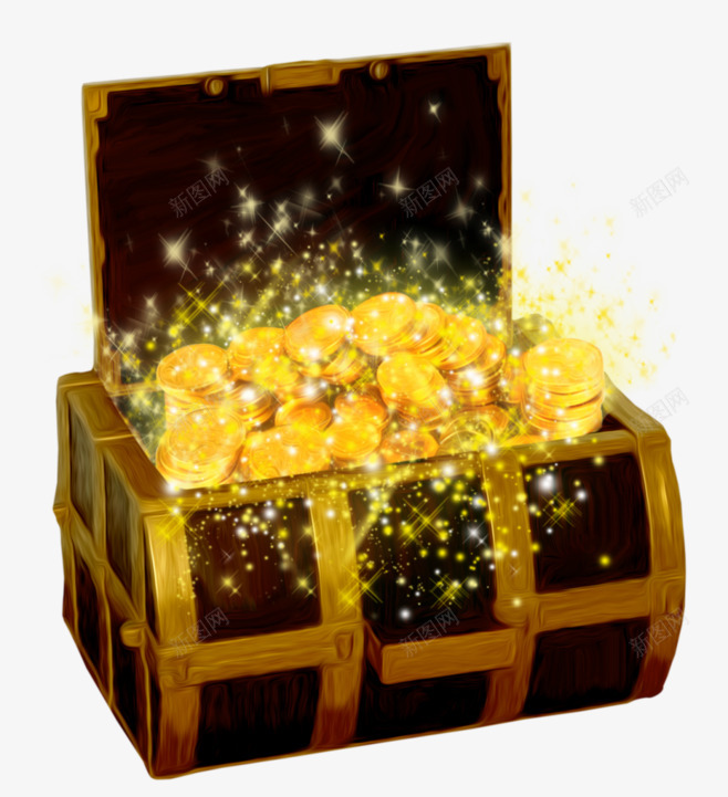 矢量木箱金币宝箱宝藏png免抠素材_新图网 https://ixintu.com 促销 宝箱 宝藏 抢购 木箱 木纹 渐变 游戏 盒子 矢量 矿物 箱子 纹理 金币 金色 金融