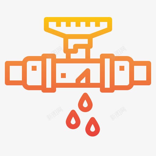 漏水水管工工具14坡度svg_新图网 https://ixintu.com 漏水 水管 管工 工具 坡度
