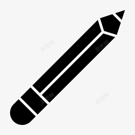 铅笔木工16字形svg_新图网 https://ixintu.com 铅笔 木工 字形