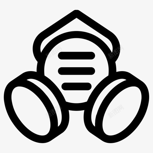 呼吸面罩救生衣安全靴svg_新图网 https://ixintu.com 安全 呼吸 面罩 工作 救生衣 手套 图标