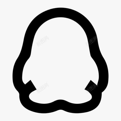 分享QQ好友svg_新图网 https://ixintu.com 分享 QQ 好友 qq