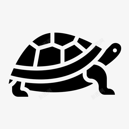 乌龟动物43铭文svg_新图网 https://ixintu.com 乌龟 动物 铭文
