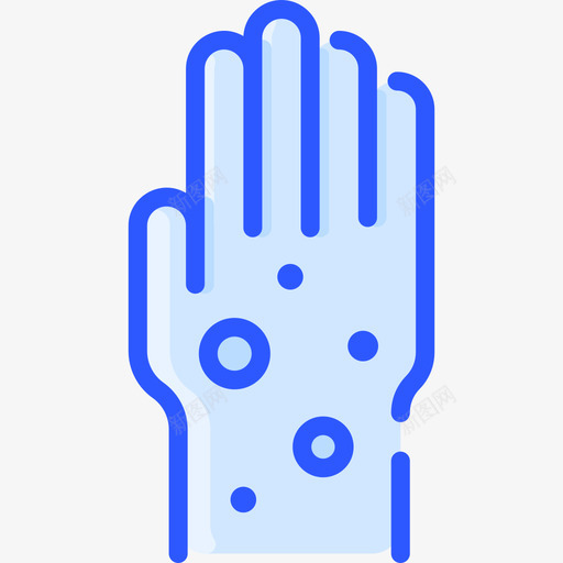 手病毒传播80蓝色svg_新图网 https://ixintu.com 病毒 传播 蓝色