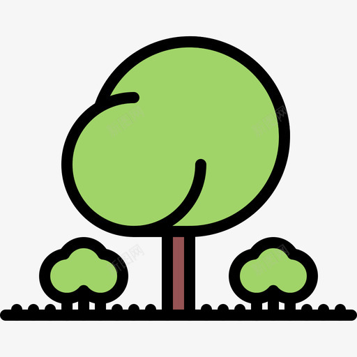树自然145颜色svg_新图网 https://ixintu.com 自然 颜色