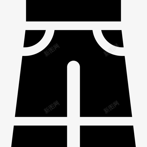 裤子嬉皮士42填充svg_新图网 https://ixintu.com 裤子 嬉皮士 填充