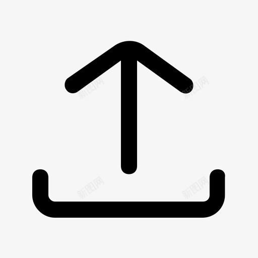上传箭头向上用户界面必不可少svg_新图网 https://ixintu.com 上传 箭头 向上 用户界面 必不可少