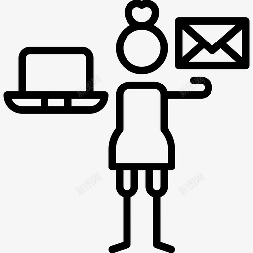 电子邮件通信和媒体28线性svg_新图网 https://ixintu.com 电子邮件 通信 信和 媒体 线性