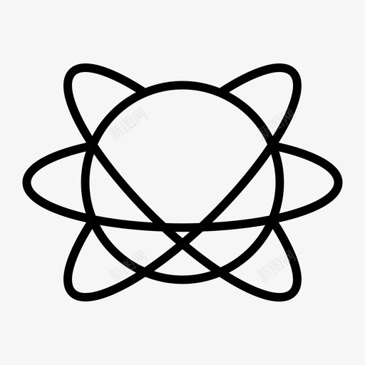 分子分析原子svg_新图网 https://ixintu.com 分子 分析 原子 研究 科学