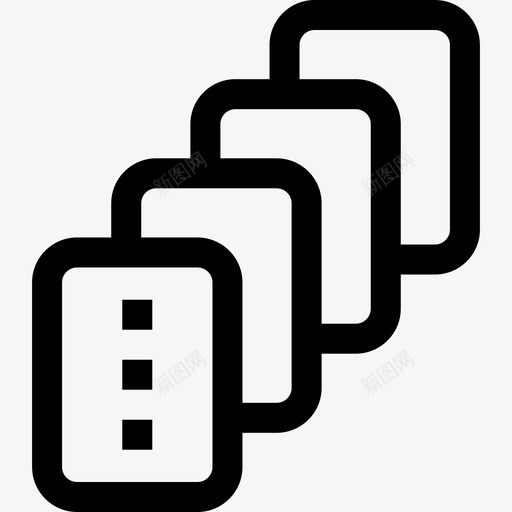 卡片心理健康5线性svg_新图网 https://ixintu.com 卡片 心理健康 线性