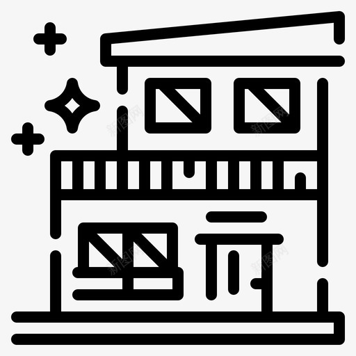 房屋清洁149直线svg_新图网 https://ixintu.com 房屋 清洁 直线