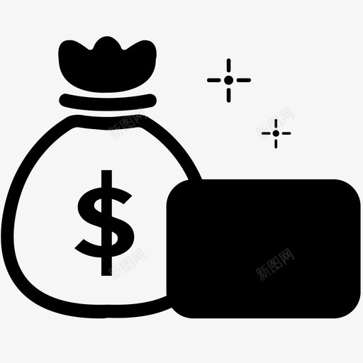 moneybagsvg_新图网 https://ixintu.com moneybag