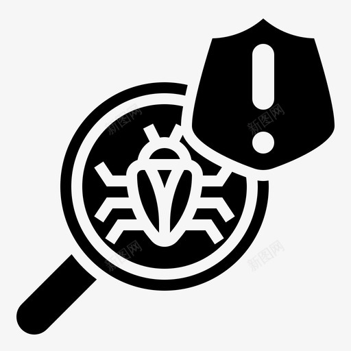防病毒机密信息15字形svg_新图网 https://ixintu.com 防病毒 机密 信息 字形
