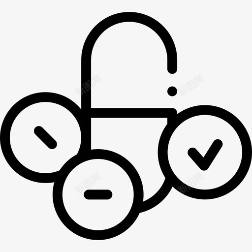 药丸药物59线性svg_新图网 https://ixintu.com 药丸 药物 线性