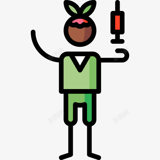 注射器献血86线色svg_新图网 https://ixintu.com 注射器 献血 线色